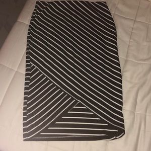 Black & White Skirt, Size Small